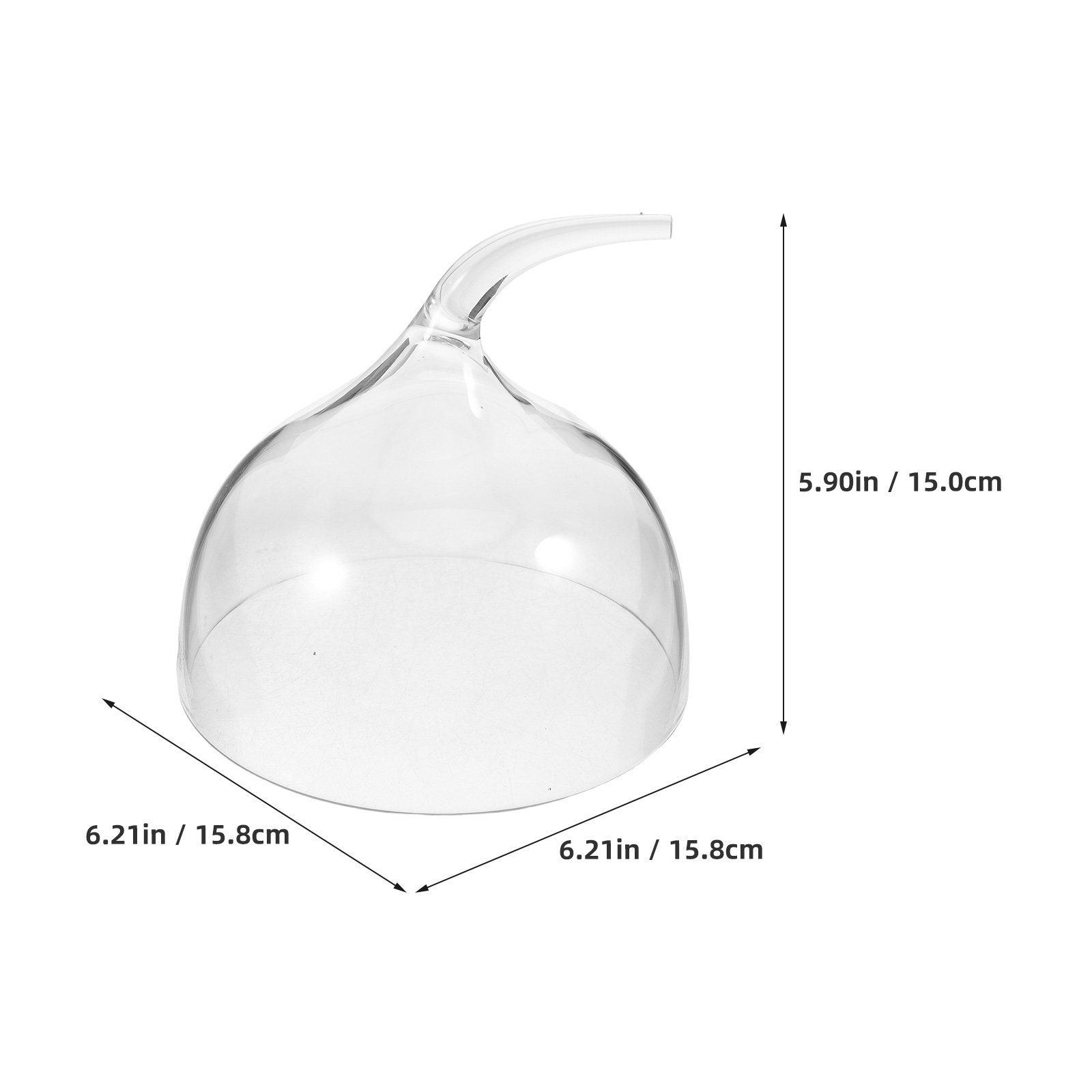 Cúpula Transparente Ligera par - Plastic Dome Clear reseña y precio
