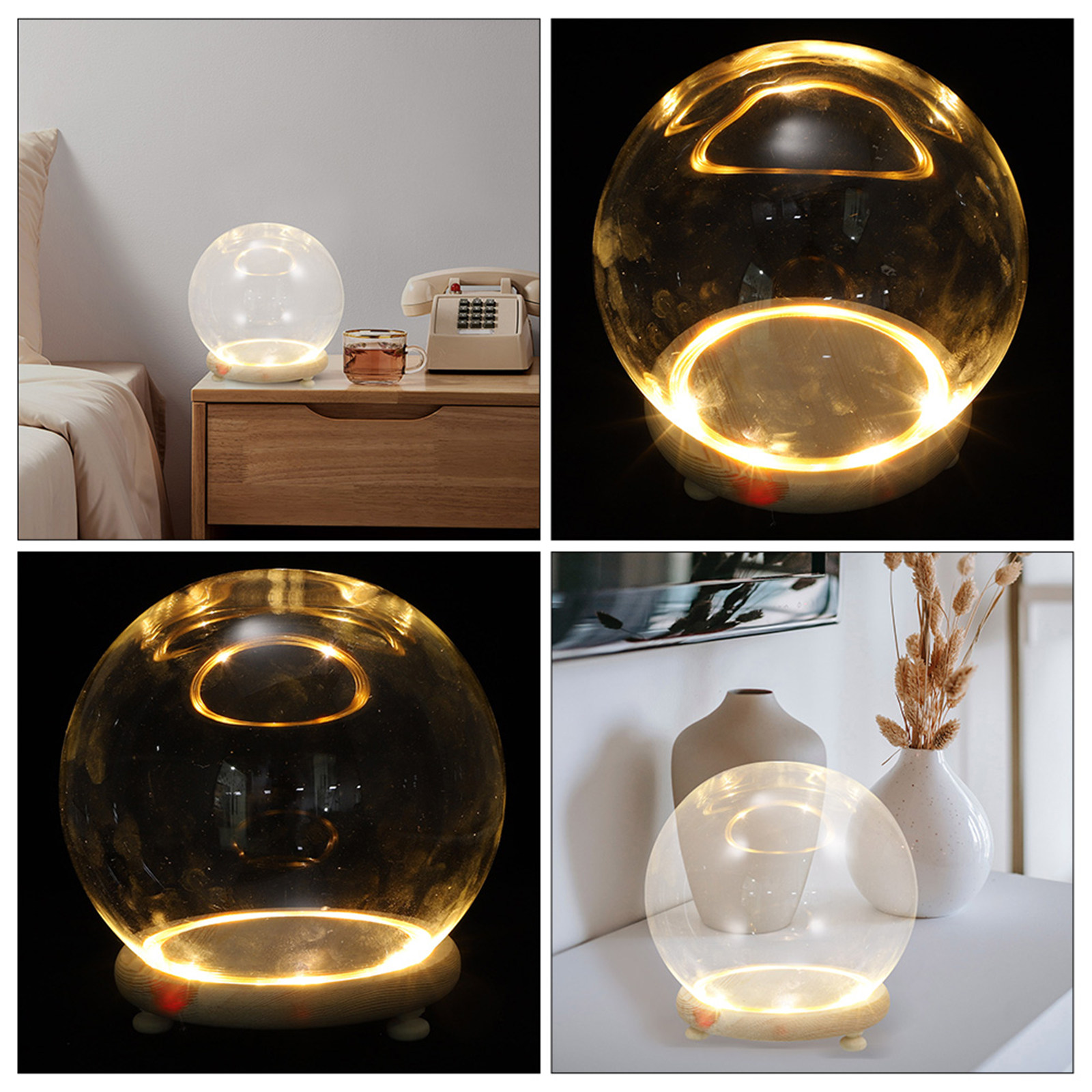 Cúpula de Cristal con Base de  - Plastic Dome Clear reseña y precio