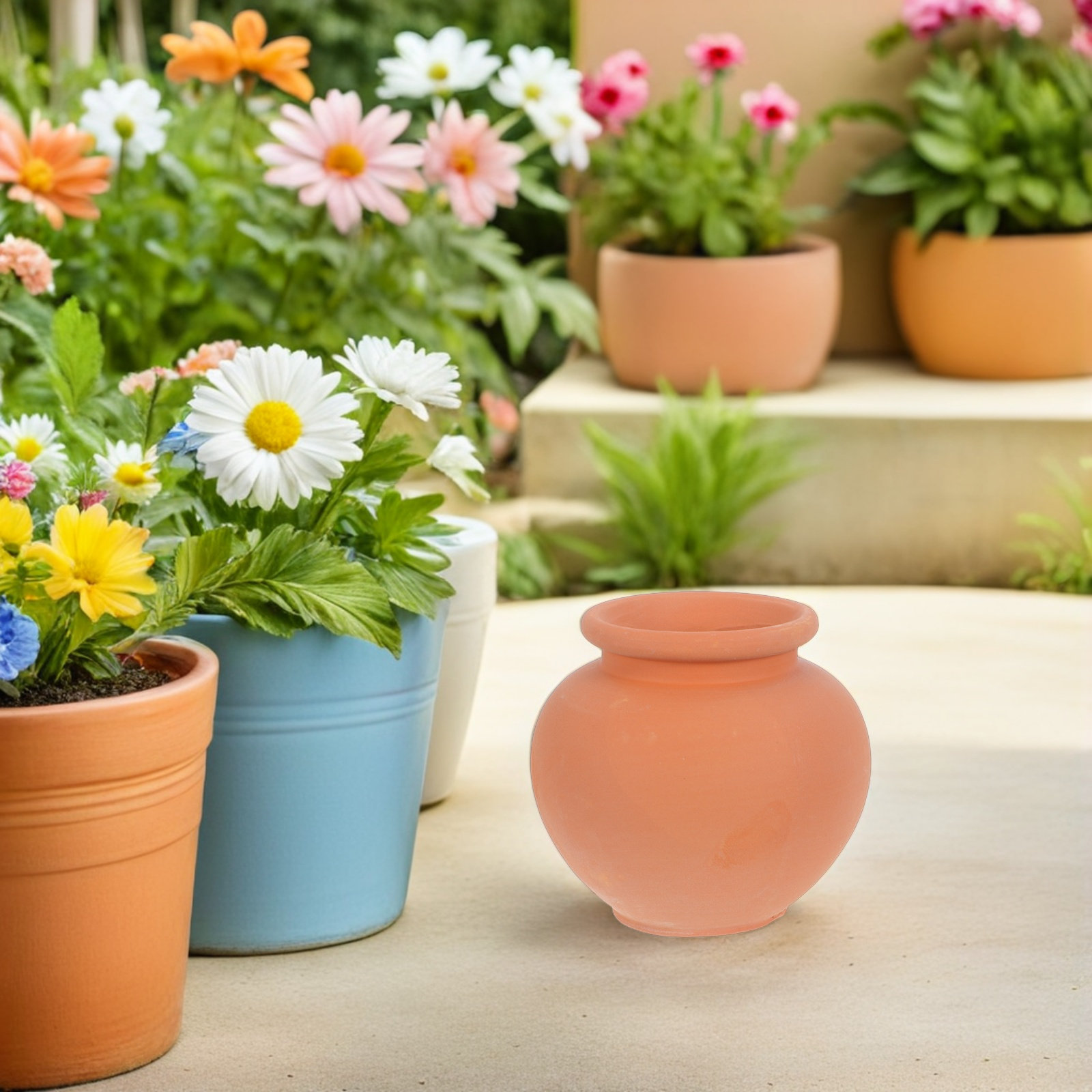Inserto de terracota con siste - Self Watering Insert reseña y precio